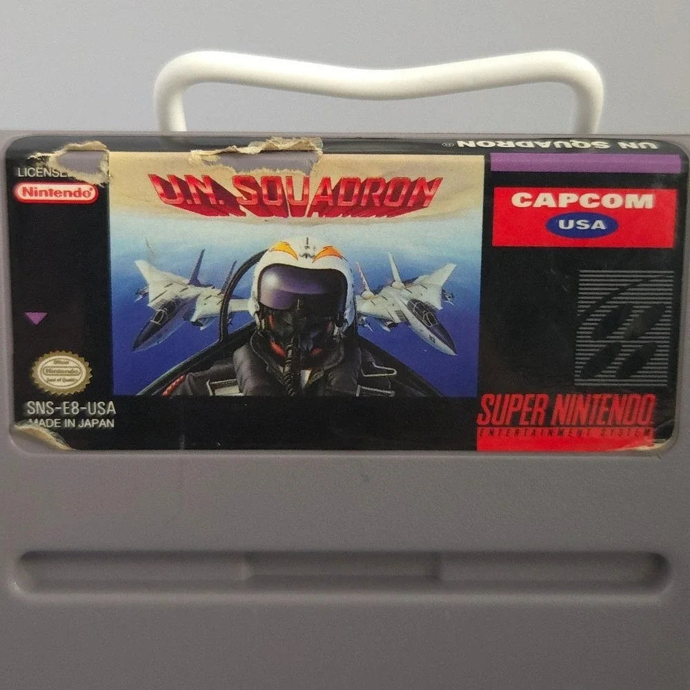 U.N. Squadron - Super Nintendo (SNES) - Cartridge Only - Tested & WORKING